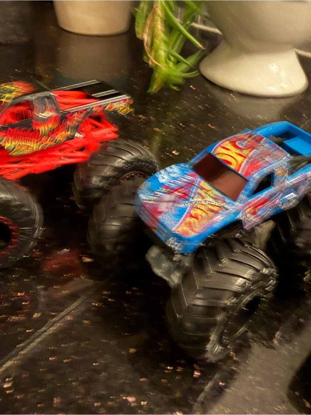 Lot of 3 Hot Wheels Monster Trucks